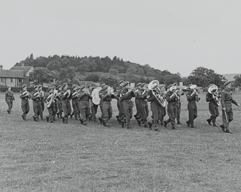 A band of The Worcestershire Regiment, c1940