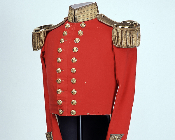 Coatee worn by Surgeon Christopher Bassano, 70th (Surrey) Regiment, c1845