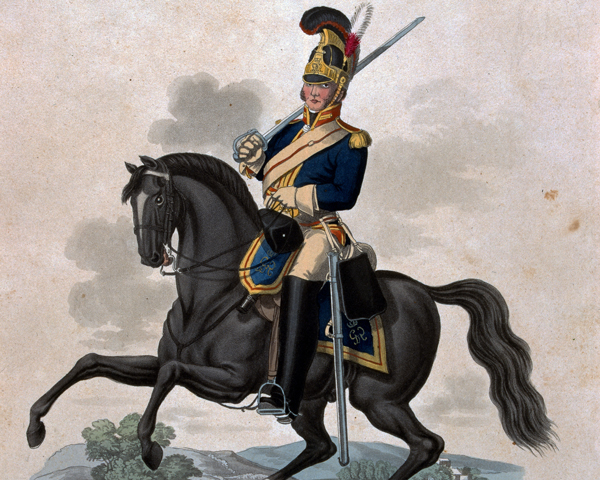 A trooper of the Royal Horse Guards, 1812