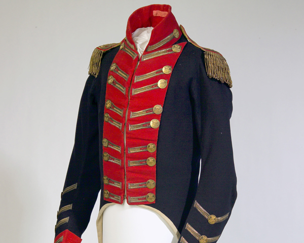 Coatee of Captain William Cludde, Royal Regiment of Horse Guards, c1803