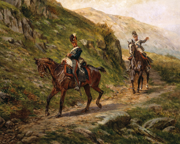 Men of the 16th (The Queen's) Regiment of (Light) Dragoons, c1808