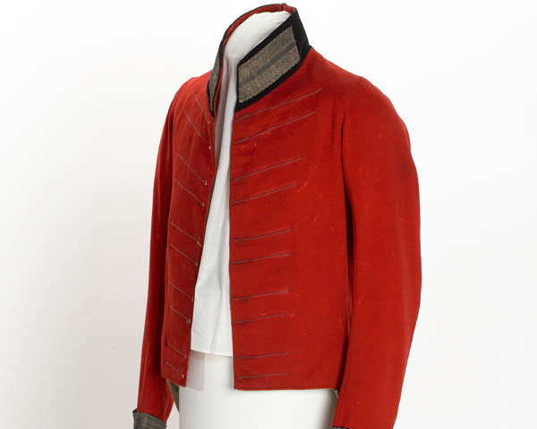 Dress coatee worn by Captain Erasmus Goodwin, 4th (Royal Irish) Dragoon Guards, 1813