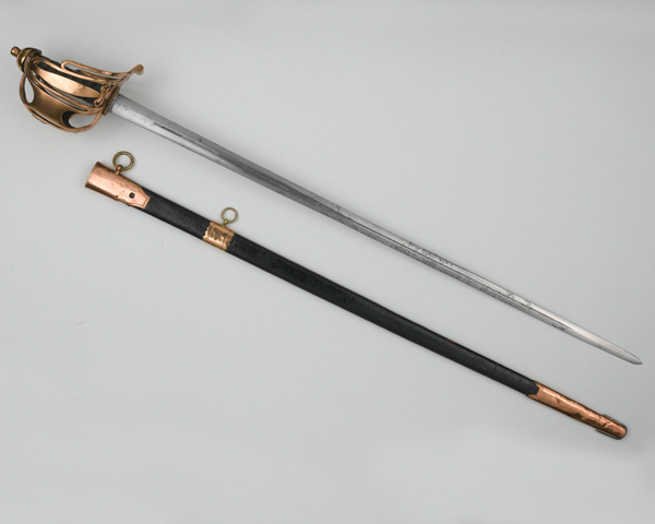Basket hilted broadsword of Captain Colin Campbell Mackay, c1805