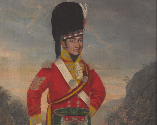 A sergeant of the 92nd Regiment of Foot, c1816