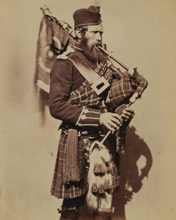 Pipe-Major Macdonald, 72nd (Duke of Albany's Own Highlanders) Regiment of Foot, 1856