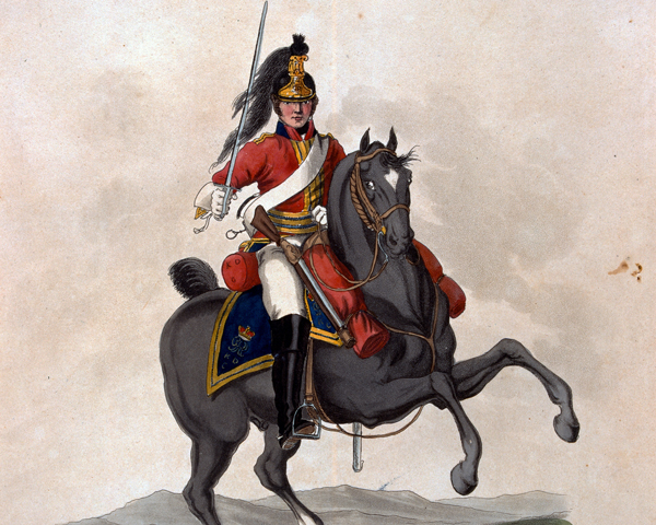 A soldier of the 1st King's Dragoon Guards, 1812