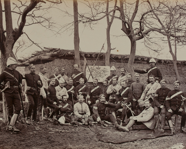 Sergeants of the 9th Lancers at Kabul, 1880