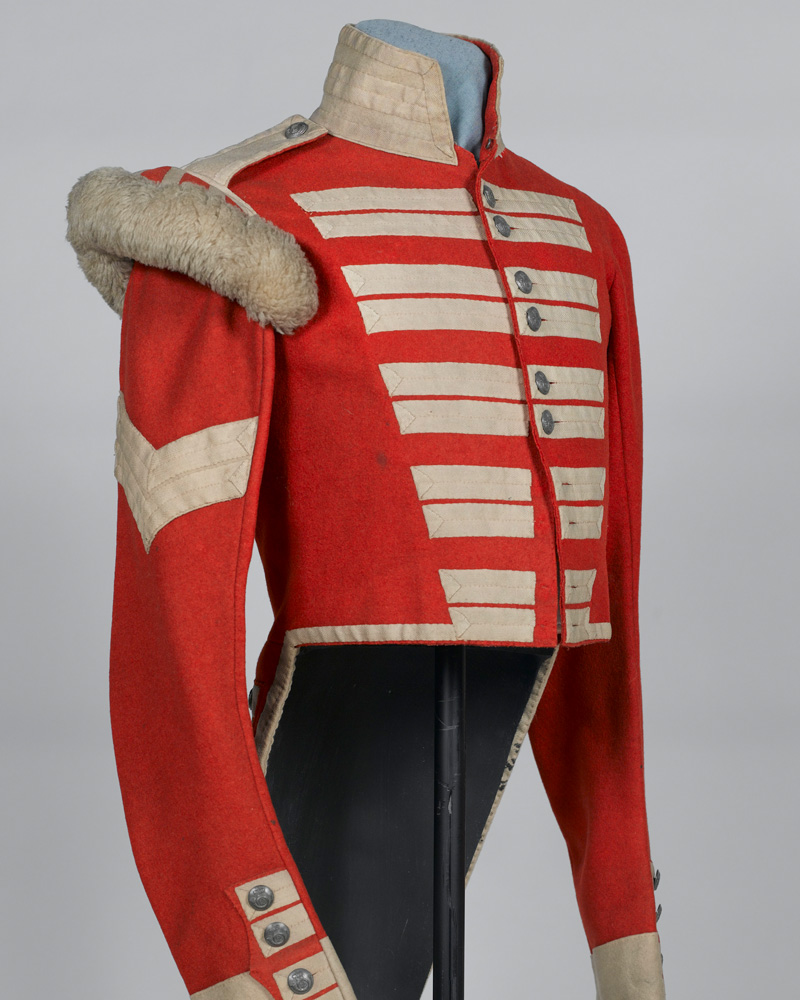 Corporal's full dress coatee, 2nd Bombay European Light Infantry, c1850