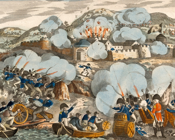 The capture of Martinique, 1809
