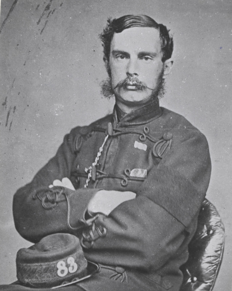 Captain G G Beazley, 83rd (County of Dublin) Regiment, c1862