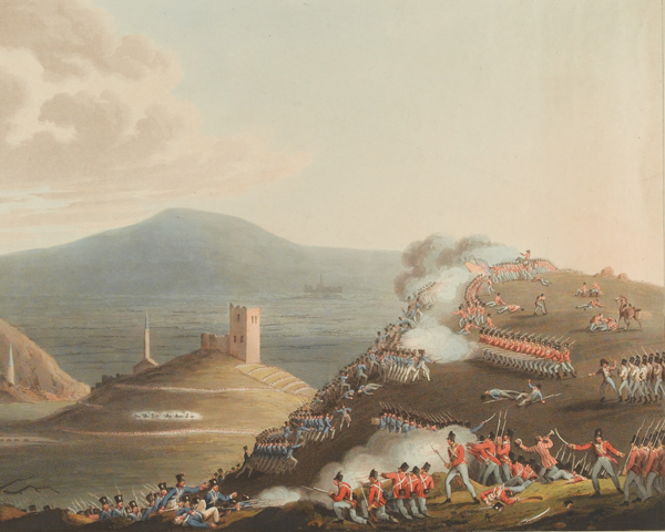 The Battle of Castella in Valencia, 13 April 1813