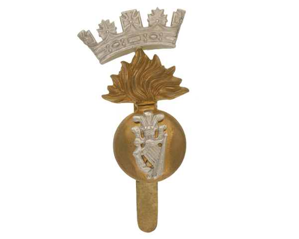 Cap badge, Princess Victoria’s (Royal Irish Fusiliers), c1914 