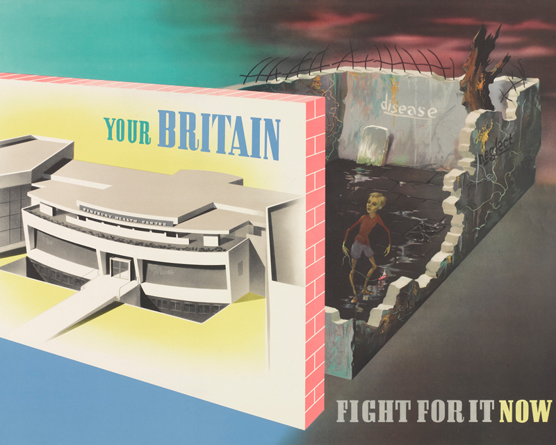 'Your Britain. Fight for It Now’ poster by Abram Games, 1942