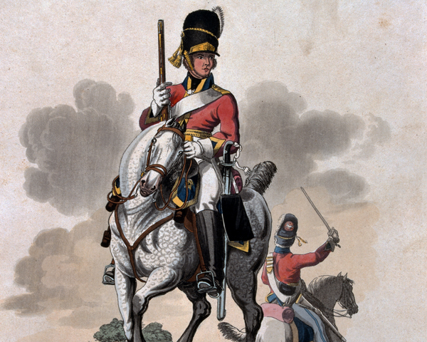 A soldier of the 2nd (Royal North British) Dragoons, 1812
