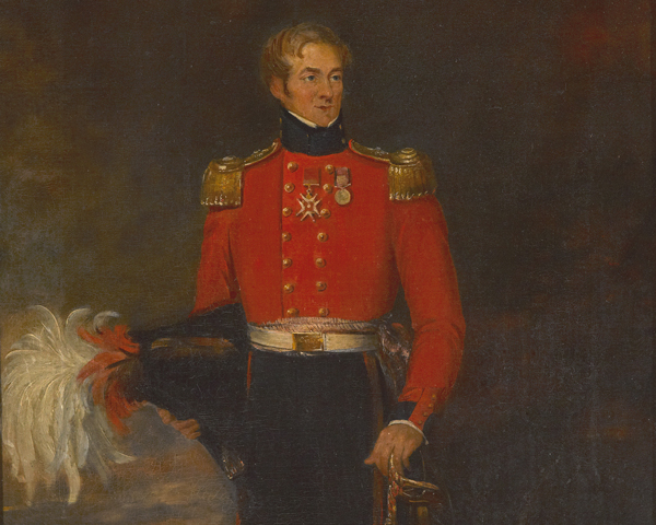 Colonel Sir Richard Llewellyn, 28th Regiment of Foot, c1835
