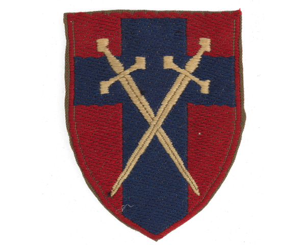 British Army of the Rhine formation badge, c1958