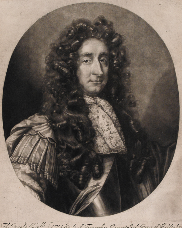 General Louis de Duras, 2nd Earl of Feversham, commander of King James II’s Army, c1686