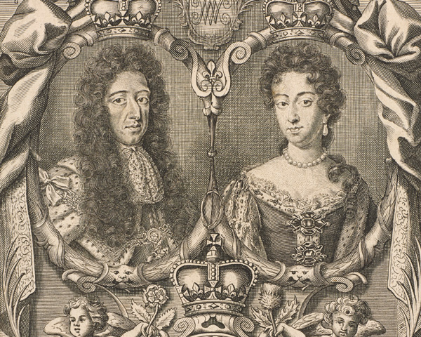 King William III and Queen Mary II, 1690