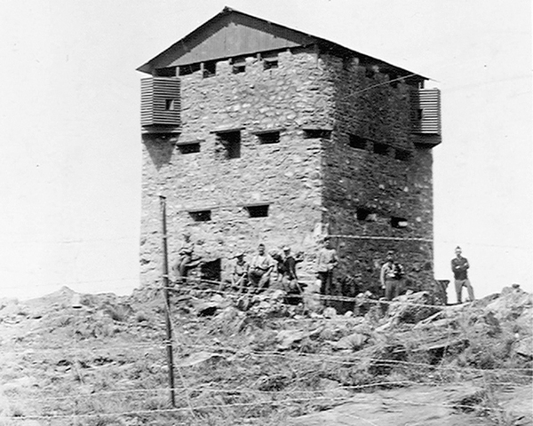 A British Army blockhouse, 1901