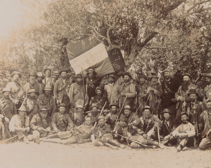 Members of a Boer commando, c1899