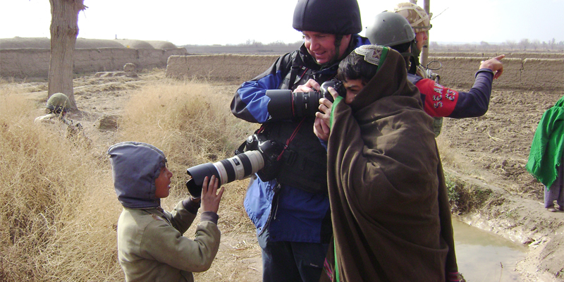 Army photographers in Helmand, Afghanistan