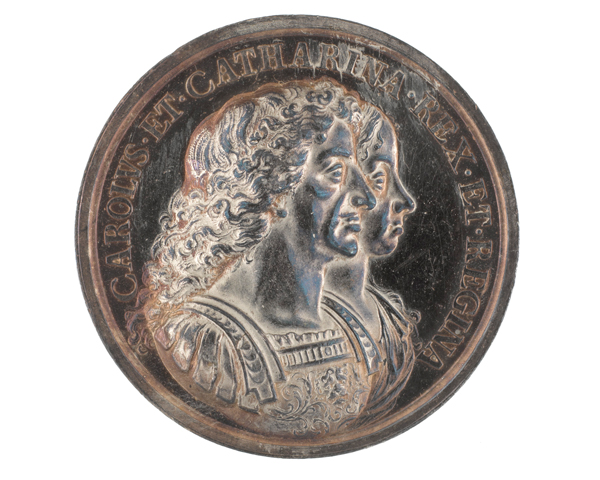 Medal commemorating the acquisition of Bombay on the marriage of King Charles II, c1670