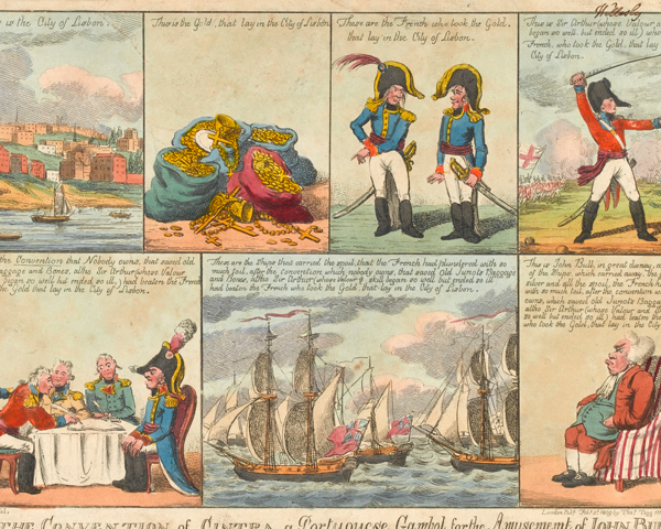 'The Convention of Cintra, a Portuguese Gambol for the Amusement of John Bull', 1809