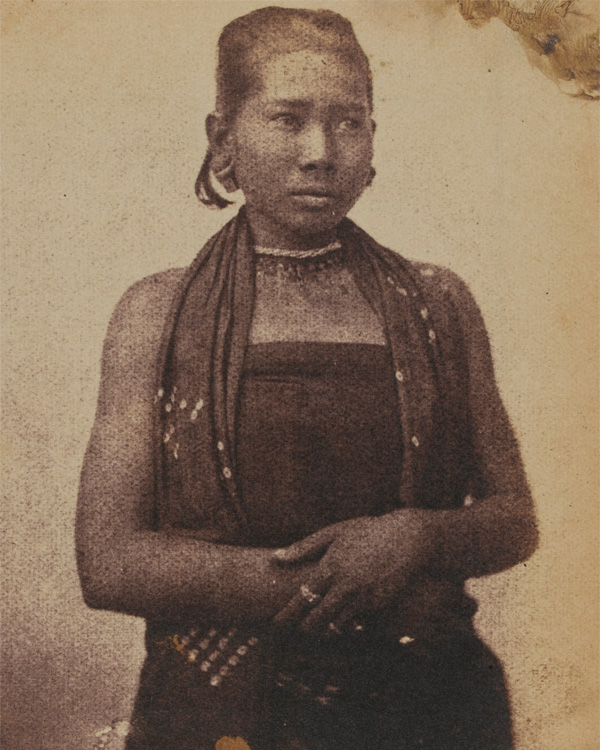 Burmese woman, c1852