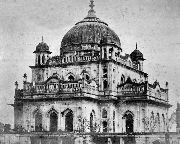 Nawab Ali Khan's mausoleum, Lucknow, 1858