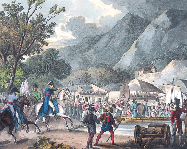 Crossing the River Bidassoa, 7 October 1813