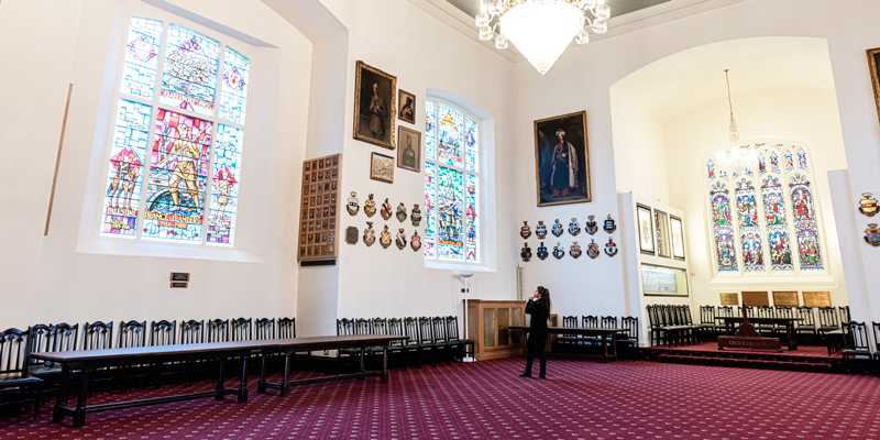 The Indian Army Memorial Room at the Royal Military Academy Sandhurst, 2019