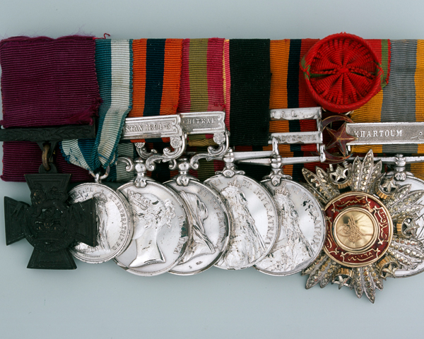 VC group awarded to Lieutenant Frederick Roberts, The King's Royal Rifle Corps, 1894-99