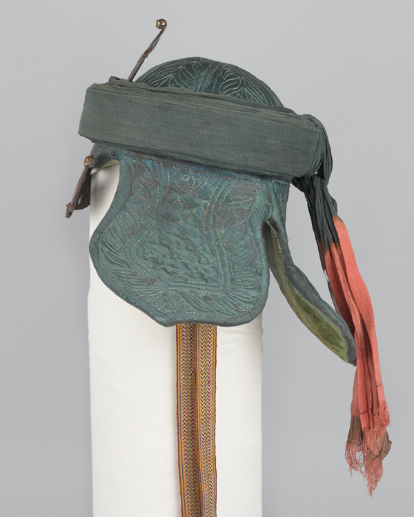 Side view of Tipu Sultan's war turban, c1799