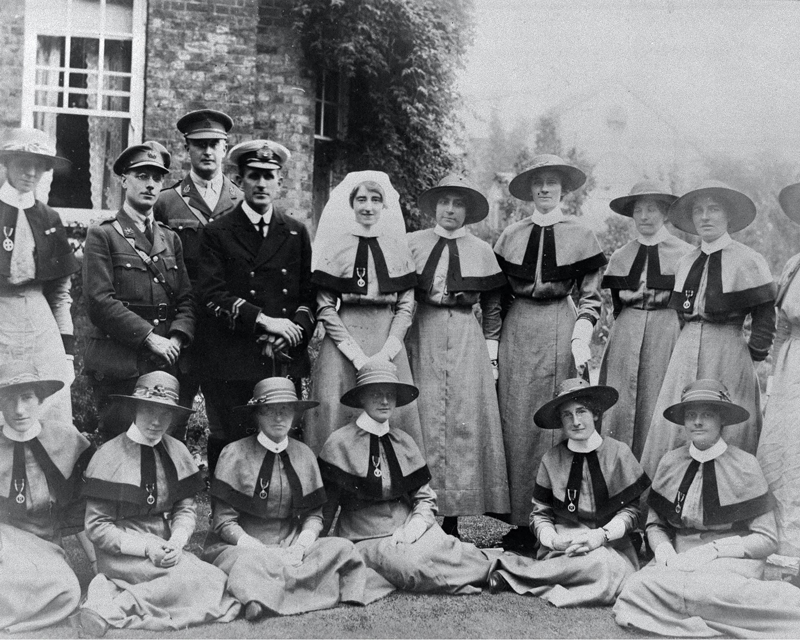 Members of Queen Alexandra's Imperial Military Nursing Service, c1914 