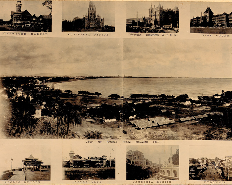 Views of Bombay in the photographic album of Captain C. Moss, 1897