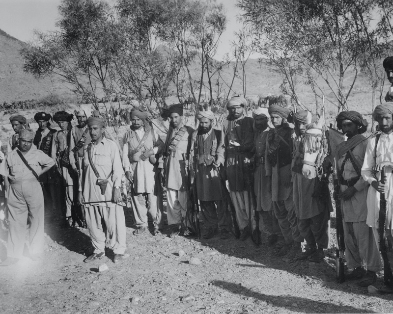 Khasadars (tribal police) in Waziristan, c1946