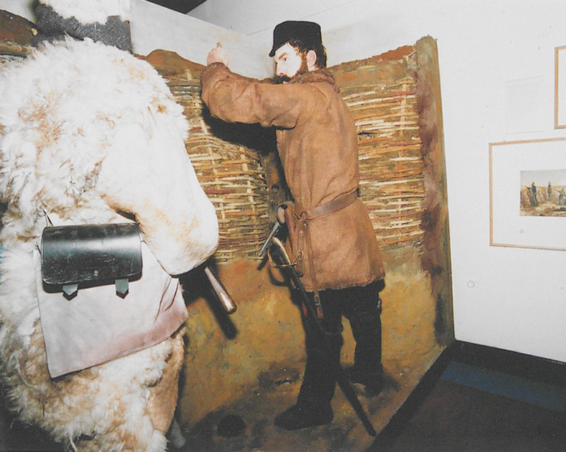 Crimean War mannequins in A Most Desperate Undertaking, 2003