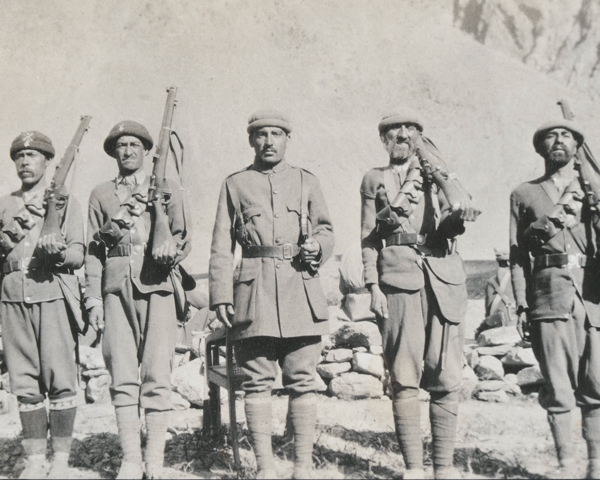 Members of the Chitral Scouts, c1920 