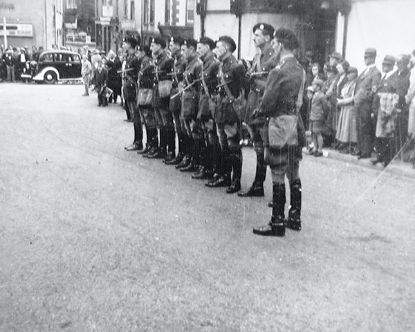 Church Parade, 3rd County of London Yeomanry (Sharpshooters), Minehead, Somerset, 1939