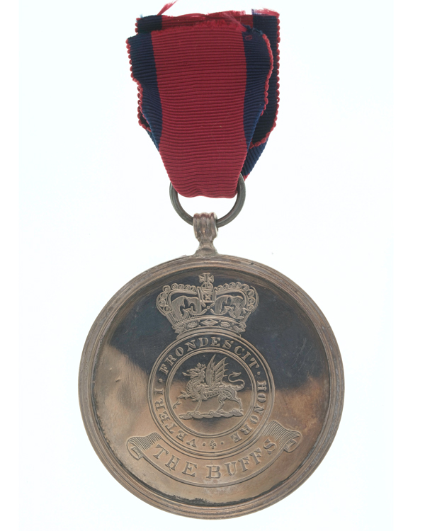 Silver Medal for Merit awarded to Private William Carr, The Buffs Regiment, 1811