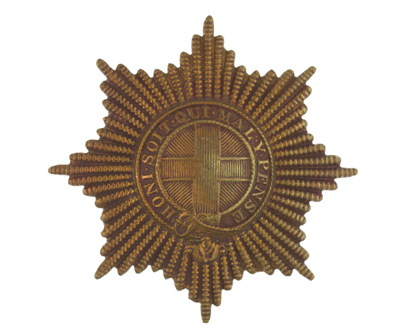Other rank’s cap badge, Coldstream Guards, c1910