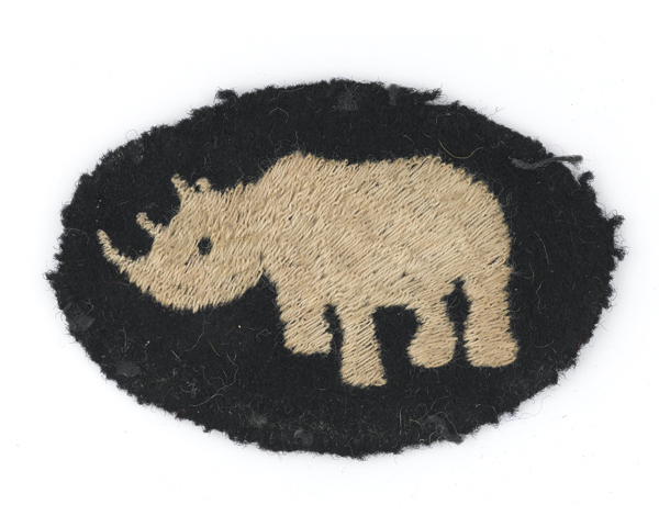 Formation badge, 1st Armoured Division, c1940 