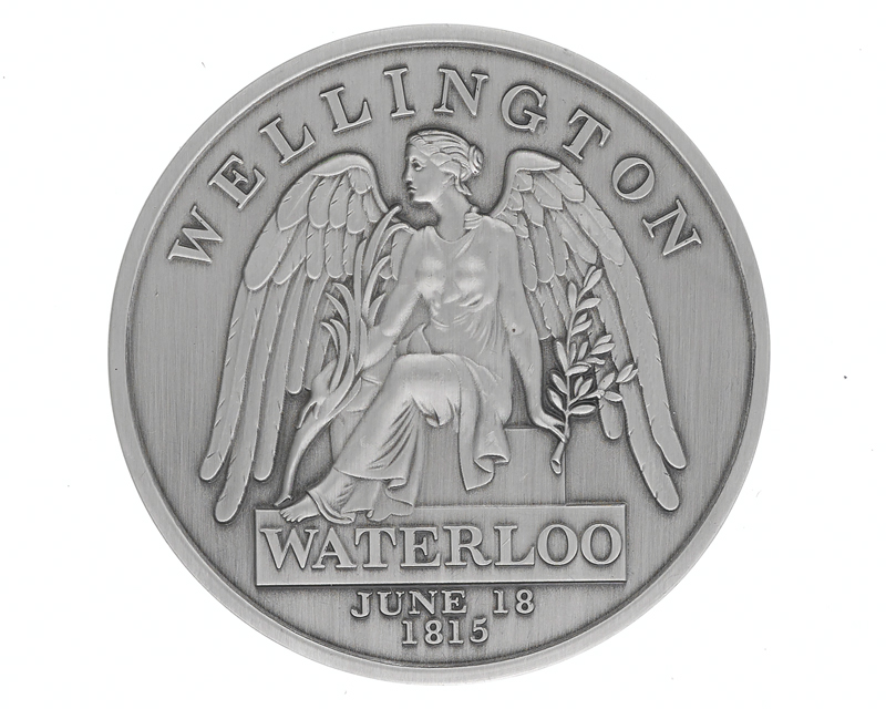 Blues and Royals' Battle of Waterloo 200th anniversary commemorative medal, 2015 