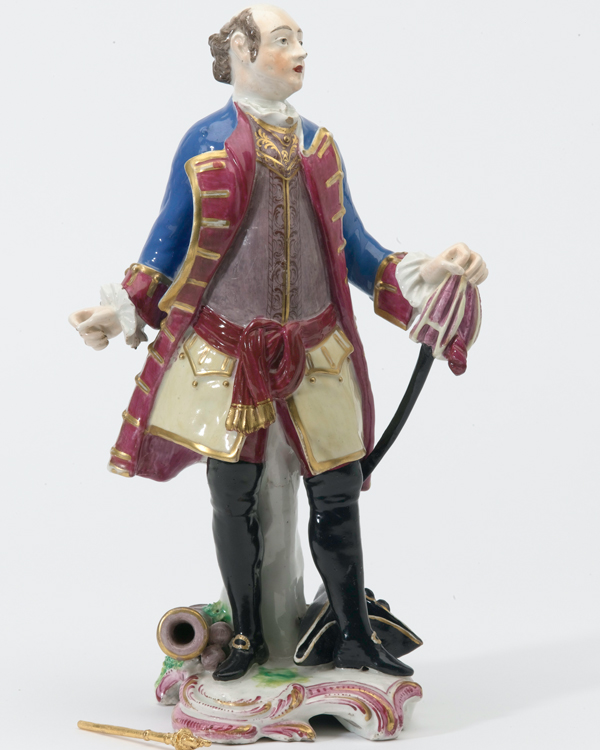 Figurine of General John Manners, Marquess of Granby, c1760