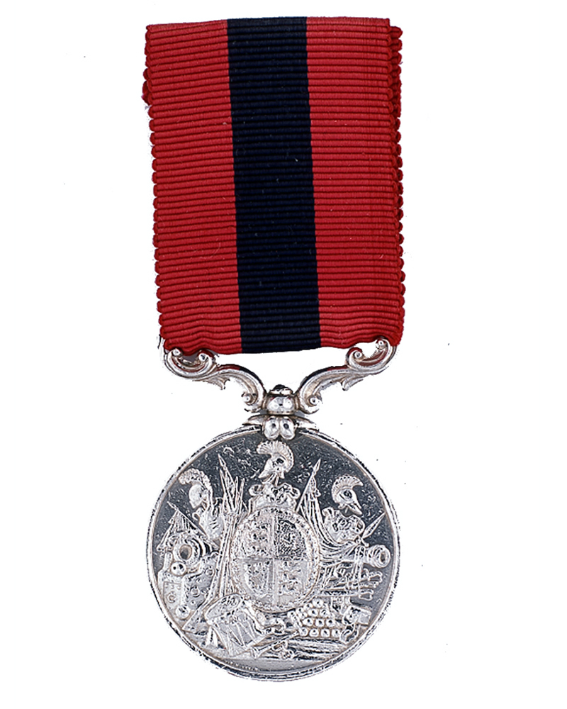 Distinguished Conduct Medal awarded to Sergeant John Brophy, 63rd (West Suffolk) Regiment, 1854