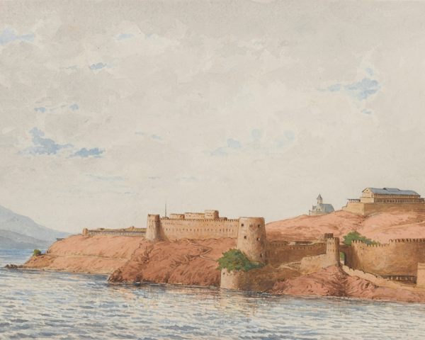 Attock Fort on the River Indus, c1878