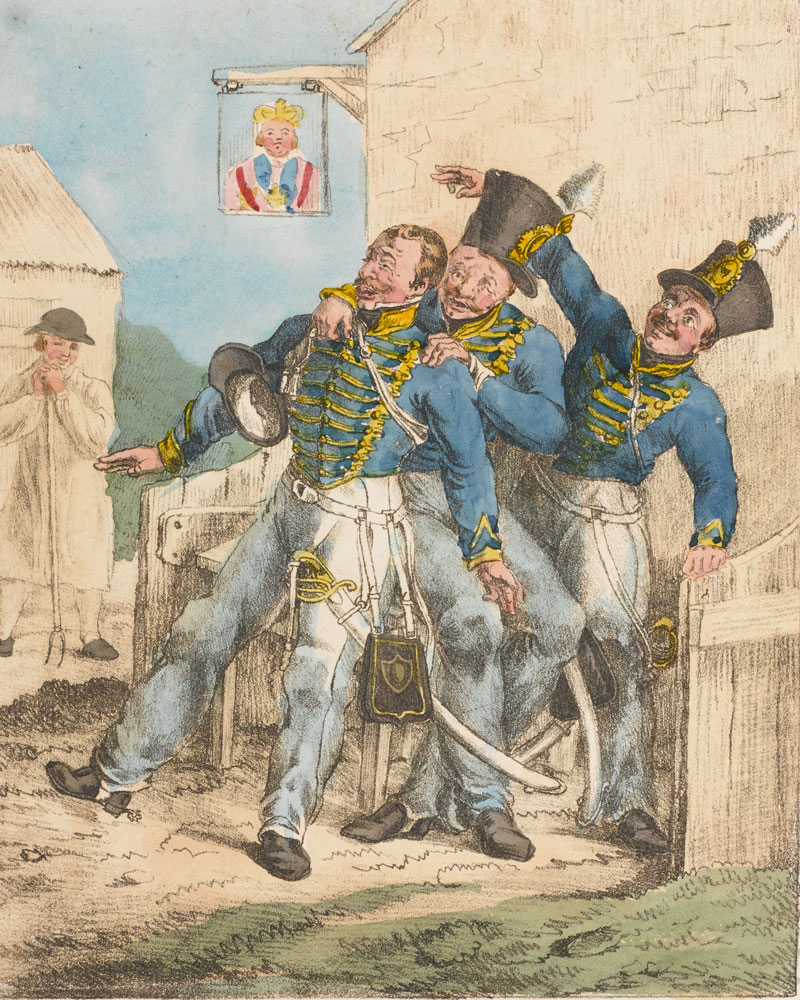 'How merrily we live that Soldiers be', c1828
