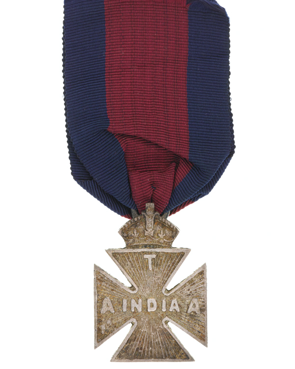 Havelock Cross awarded to Sergeant J Phillips, 27th Battery, Royal Artillery, 1899