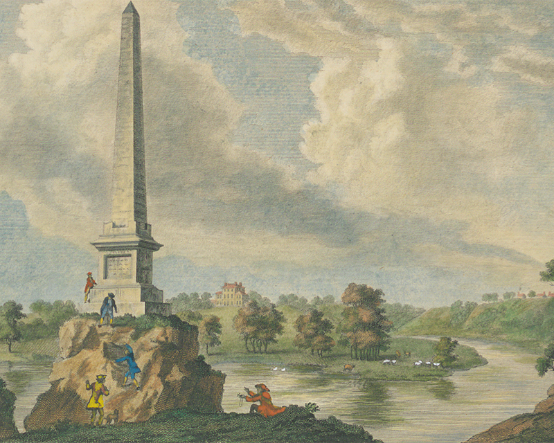 Obelisk in memory of the Battle of the Boyne, 1778