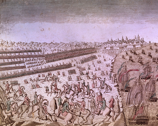 Surrender of the English Army at Yorktown, 19 October 1781